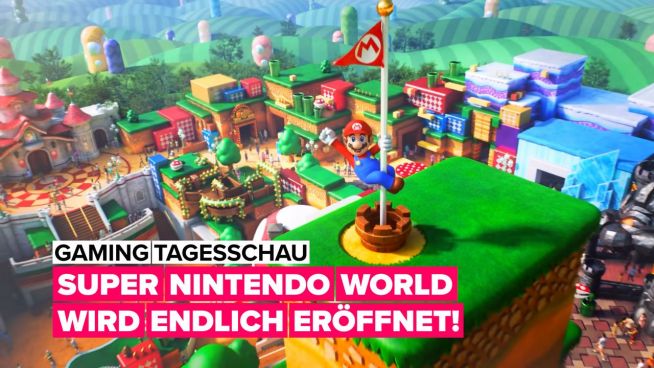 Super Nintendo World öffnet heute!