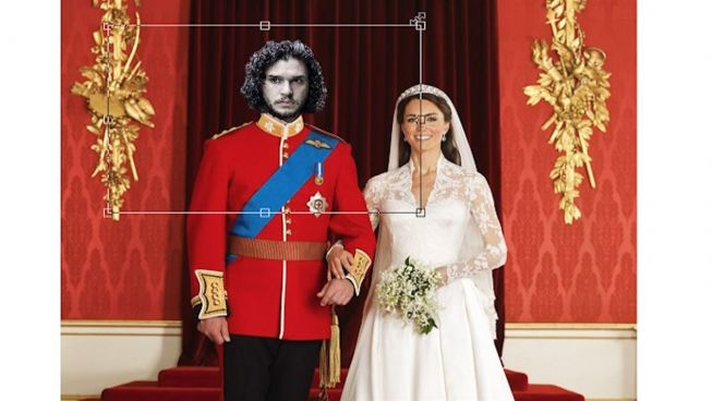 Promi-Photoshop: Jon Snow als moderner König