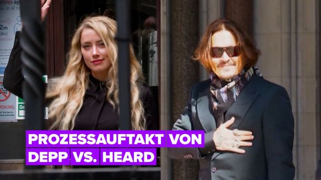 Ein erster Blick auf den Rosenkrieg zwischen Johnny Depp und Amber Heard