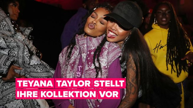 Teyana Taylor lädt bei der New York Fashion Week zu einer Reise in die 90er ein