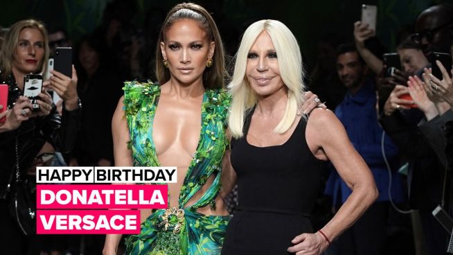 Donatella Versace und ihre Promi-Freund*innen