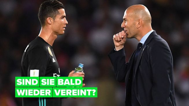 Cristiano Ronaldo soll Zidane als Trainer für Man United empfohlen haben